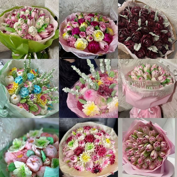 Домашний зефир и букеты