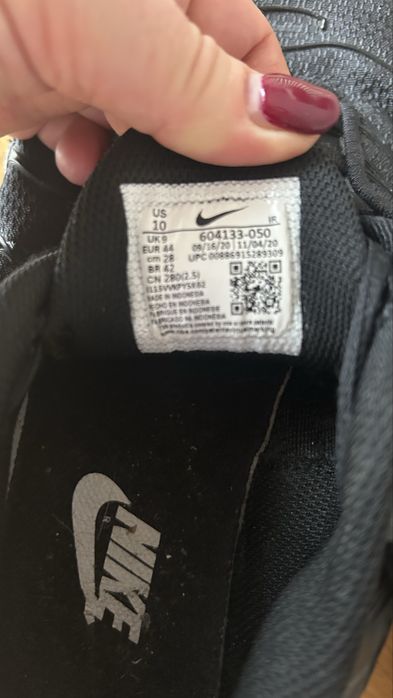 Nike Air Max Plus TN - Triple Black - Rozmiar EU 45 / UK 10