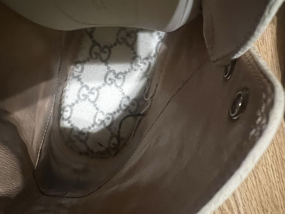 Високі шкіряні кеди gucci major tiger (оригінал