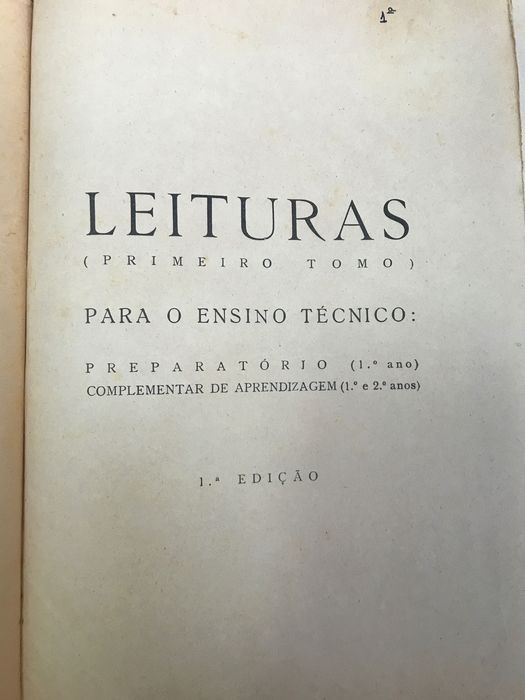 livro LEITURAS II 1 ed Virgílio Couto 1948 muito raro Almada Negreiros