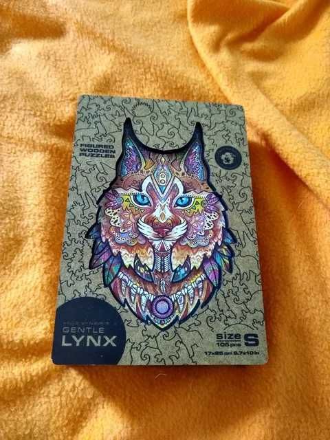 UNIDRAGON Wooden Puzzle - Lynx