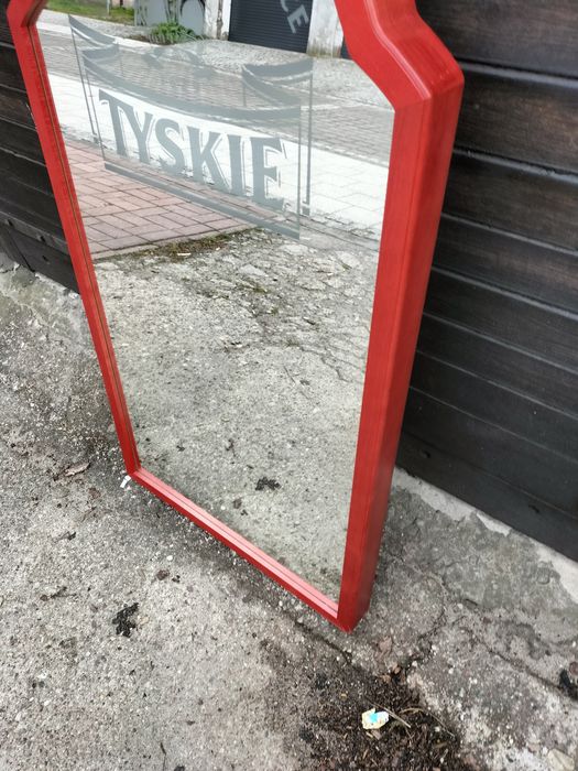 Duże podświetlane lustro