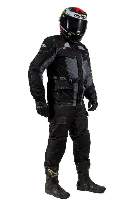 KURTKA MOTOCYKLOWA + Podpinka + Ochraniacze Made in Germany WYPRZEDAŻ