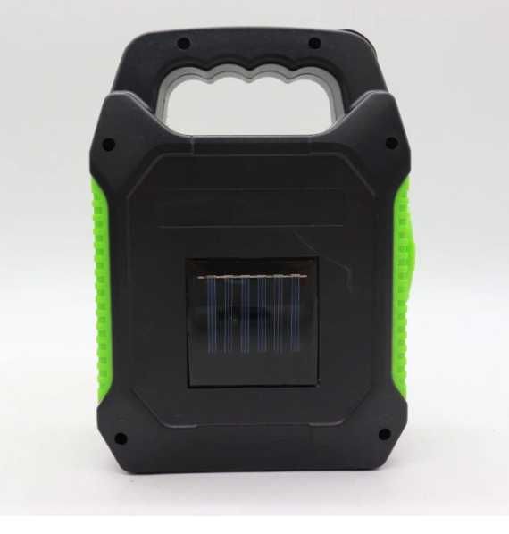 Фонарь кемпинговый аккумуляторный  с солнечной панелью