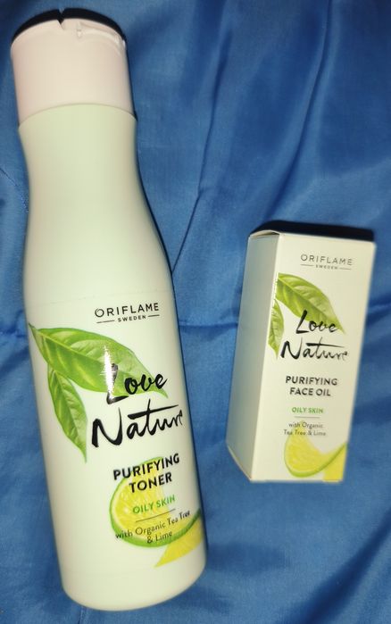 Tonik oczyszczający i olejek z drzewa herbacianego & limonki Oriflame