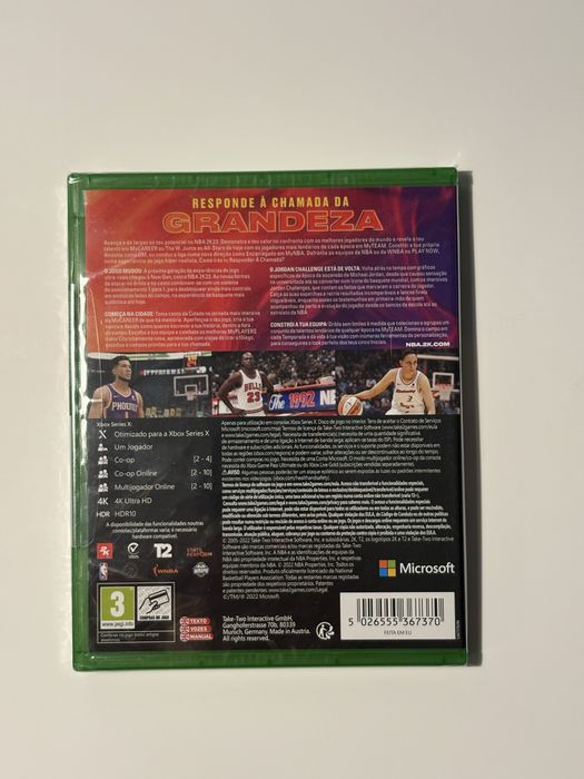 Jogo NBA 2K23 Xbox Series X