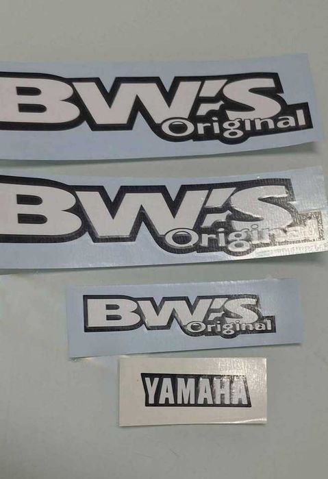 yamaha BW`s kit autocolantes cinza/branco 2 modelos