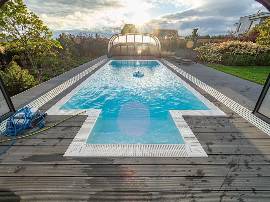 Zadaszenie basenu, segment wysoki i niski-BUCOVERS