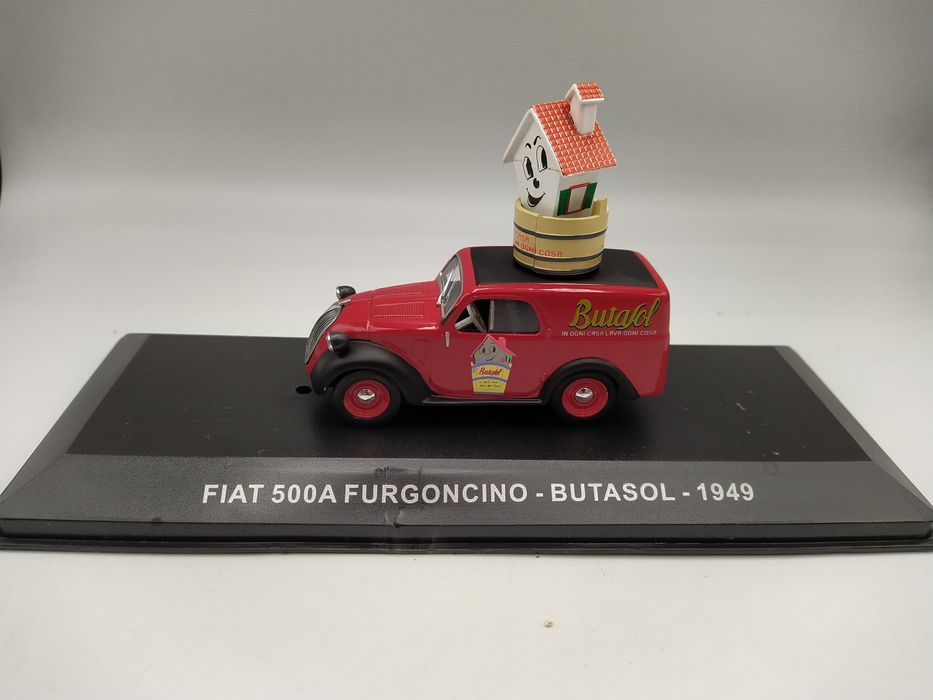 Fiat 500 A Furgoncino Butasol  Altaya skala 1:43