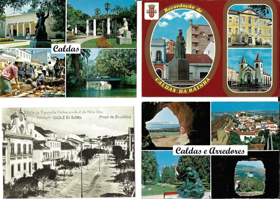 Caldas da Rainha - 11 Postais não Escritos