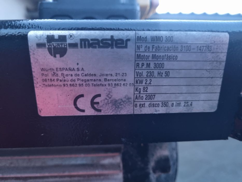 Piła Wurth Wrocław 300  do cięcia kostki kamienia płyt płytek SOLIDNA!