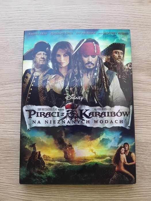 Film dvd Piraci z Karaibów. Na nieznanych wodach.