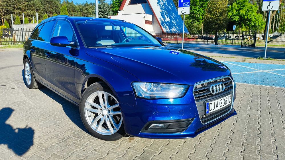 Audi A4 B8 Lifting 2.0 TDI 177KM Prywatny! Doinwestowany! Xenon LED Klima Zadbany! Nowy rozrząd! Nowy przegląd i OC!