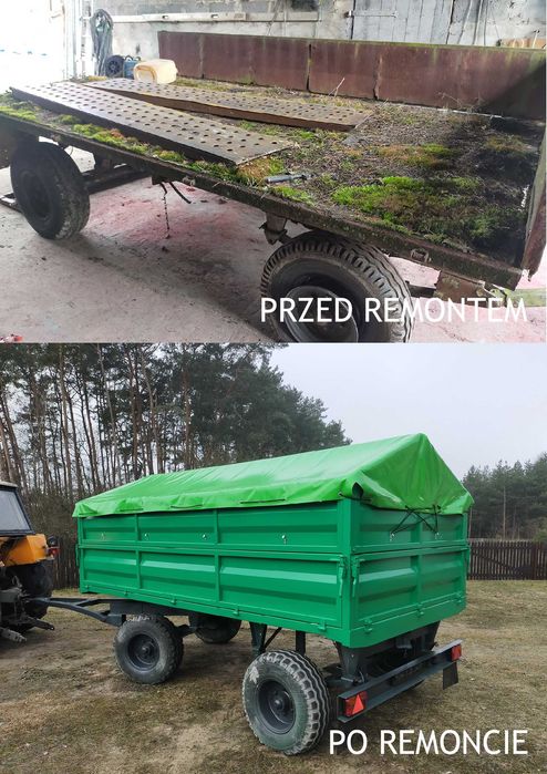 Remont przyczepy,maszyny rolniczej