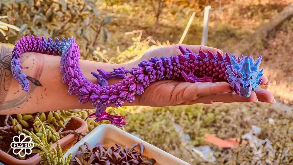 Dragões Articulados em Impressão 3D