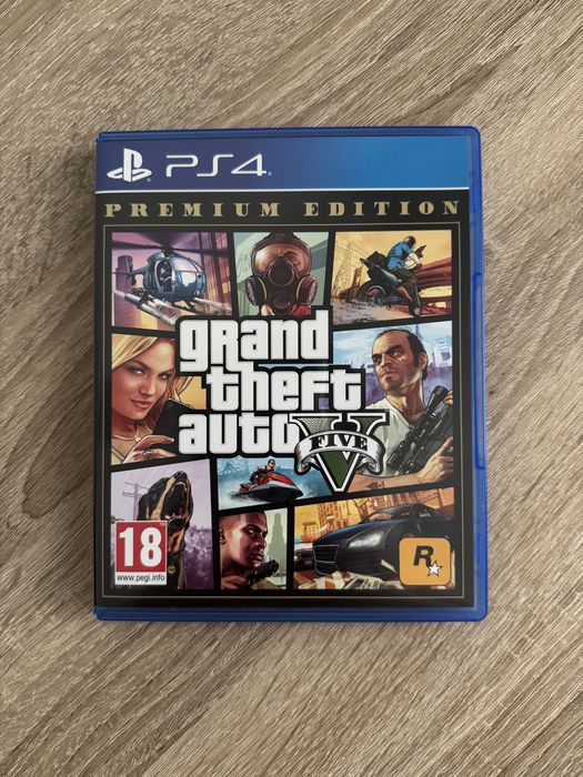 GTA 5 + mapa PS4 polska wersja