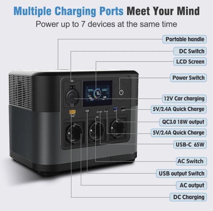 LVYUAN M9-1200W (1008 Wh)