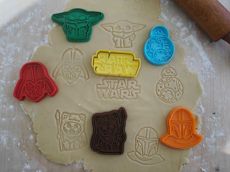 Wykrawacze STAR WARS Foremki do ciastek pierników modeliny