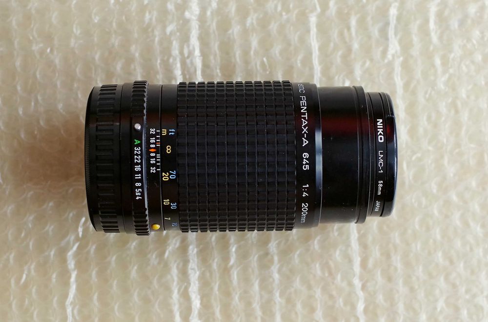 Obiektyw SMC Pentax-A 645 1:4 200mm. Darmowa dostawa Inpost!!!