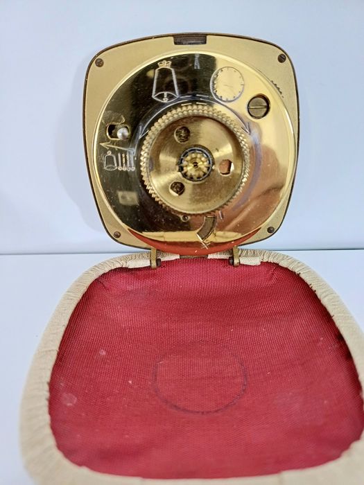 Zegarek podróży w etui   - Kienzle - lata 50- 60-te