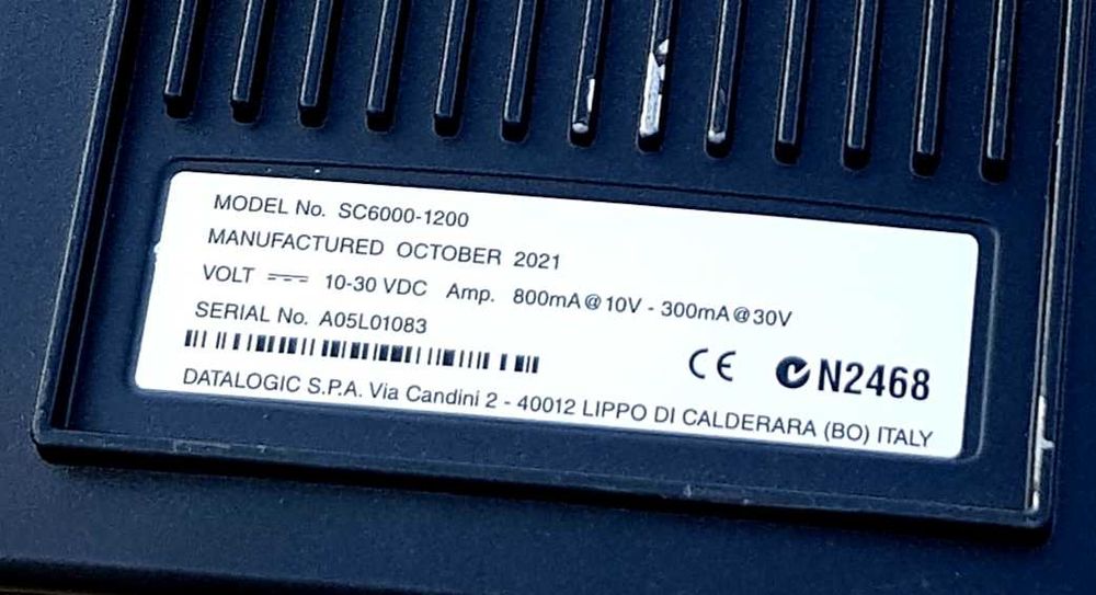 DATALOGIC SC6‌000‌-12‌00 Stacja Kontrolna NOWA Oryginał