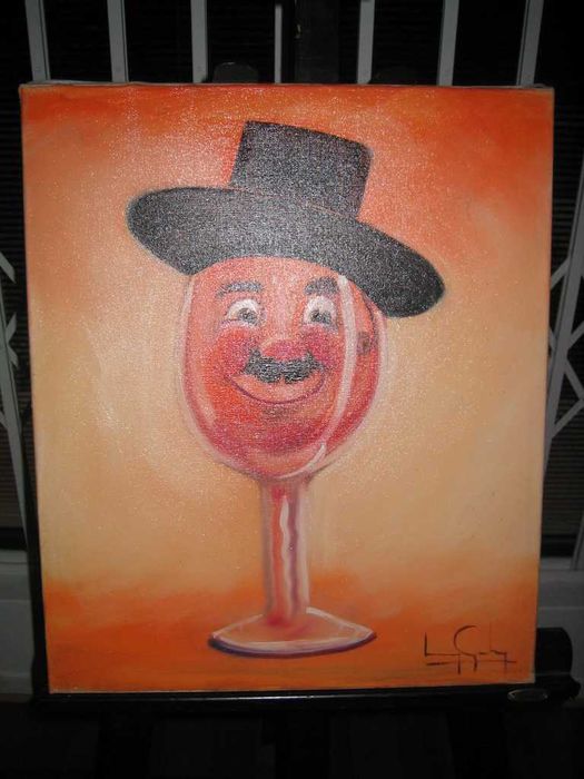 Pinturas a óleo «Bebidas Típicas», de Xavier Lemos Godoy