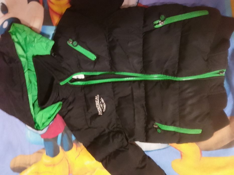 Куртка курточка парка  дитяча зимова осіння 7-8  р.