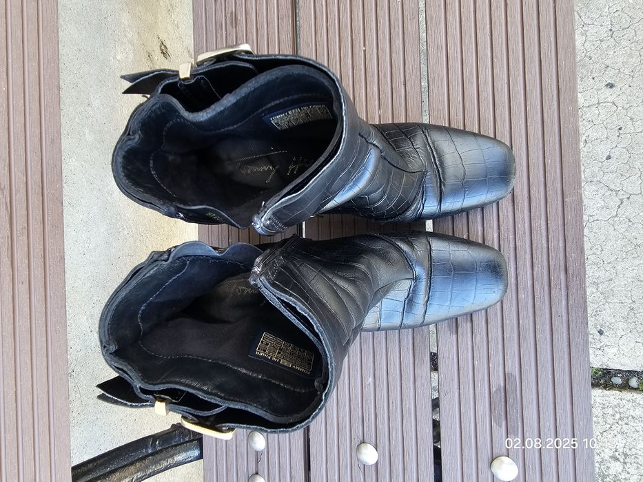 Buty,Tommy hilfiger, botki kozaki,rozmiar 39,oryginał damskie skóra