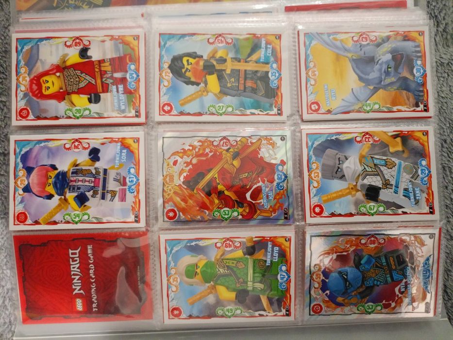 Karty LEGO Ninjago TCG10 seria 10 na sztuki