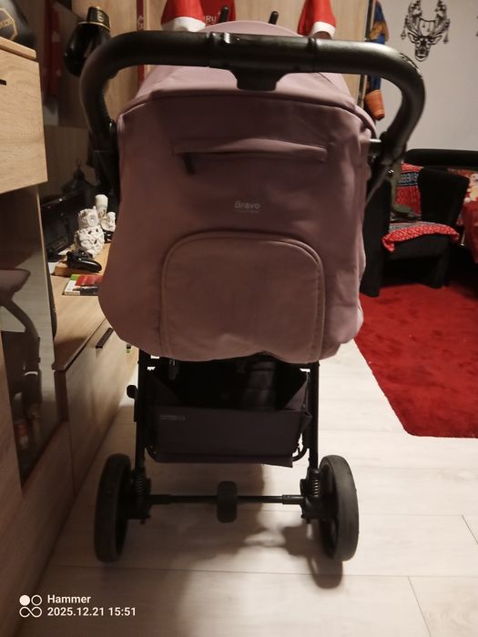 Carrello Bravo wózek spacerowy dla dziewczynki