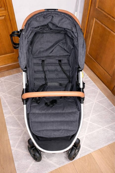 Прогулянкова коляска Hauck Uptown (Melange Black)