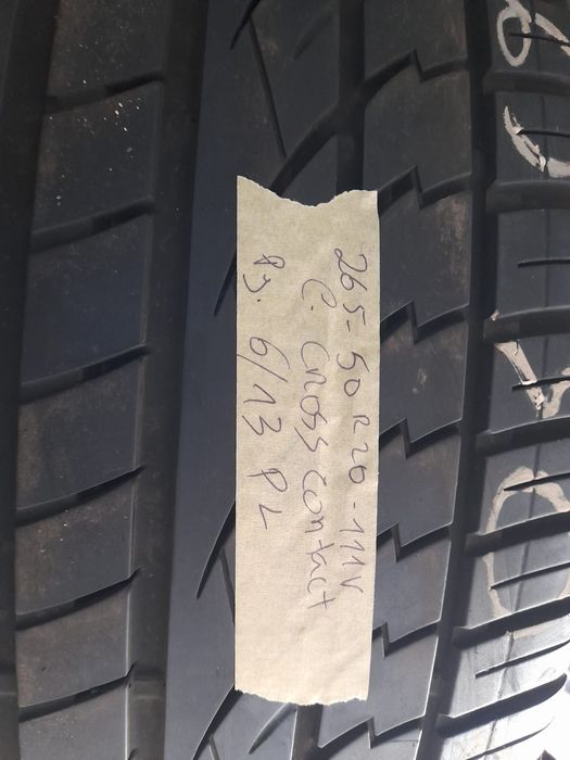 2 pneus 265/50R20 Continental