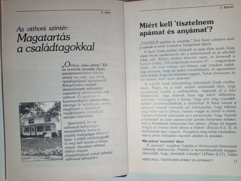 Книга (HU) 1990 р. Вопросы от молодежи Практические ответы.