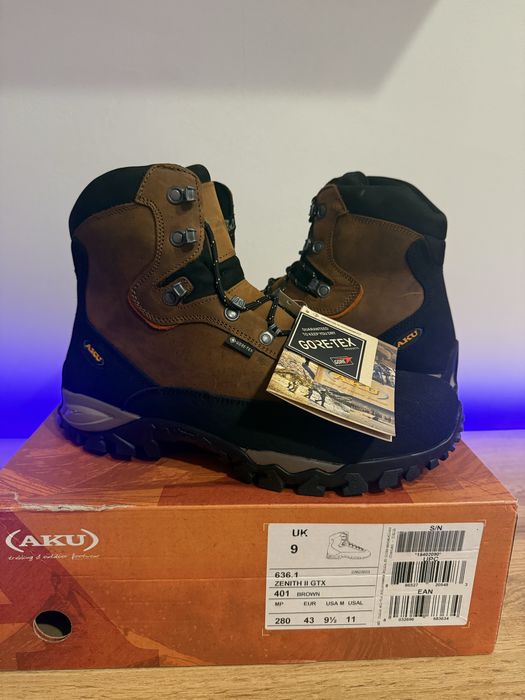 NOWE Buty trekkingowe AKU Zenith II GTX GoreTex rozmiar 43