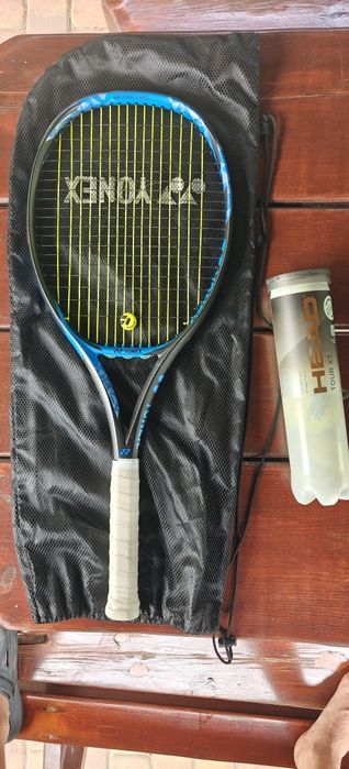 Rakieta Yonex Ezone 100 Isometric torba piłki Head