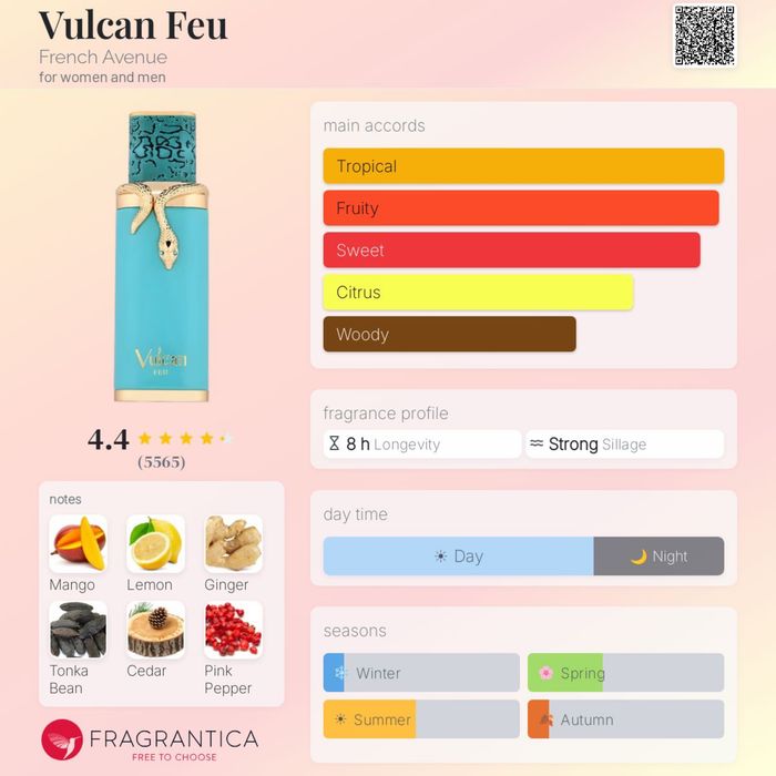 French Avenue Vulcan Feu 10ml