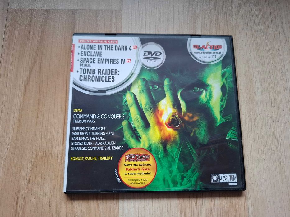 Alone in the Dark 4, Enclave, Space Empires IV, Tomb Raider Chronicles