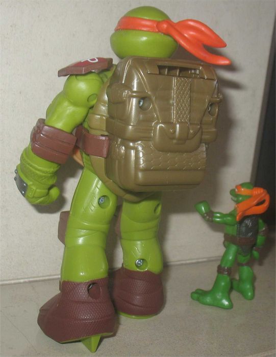 Playmates - Tartarugas Ninja - 2 Figuras Michelangelo
