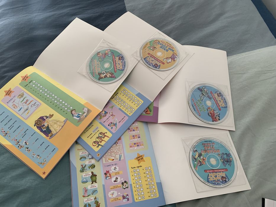 Magic English da Disney (4 Livros com CD).