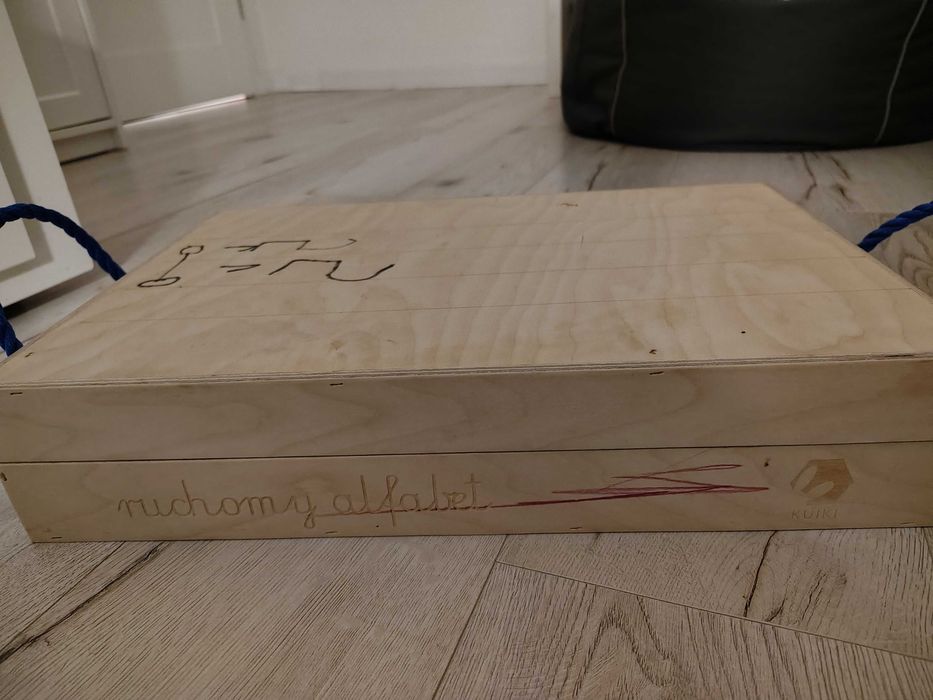 Montessori alfabet pisany KUIKI