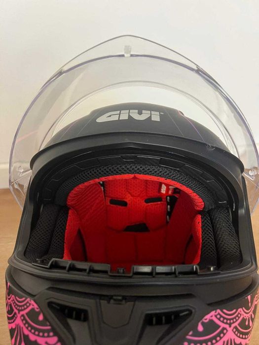 Capacete Givi 50.6 Stoccarda Mendhi COMO NOVO