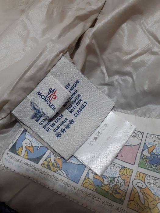 Пуховик Moncler 2-3 роки 92-95 см пухова куртка оригінал брендова