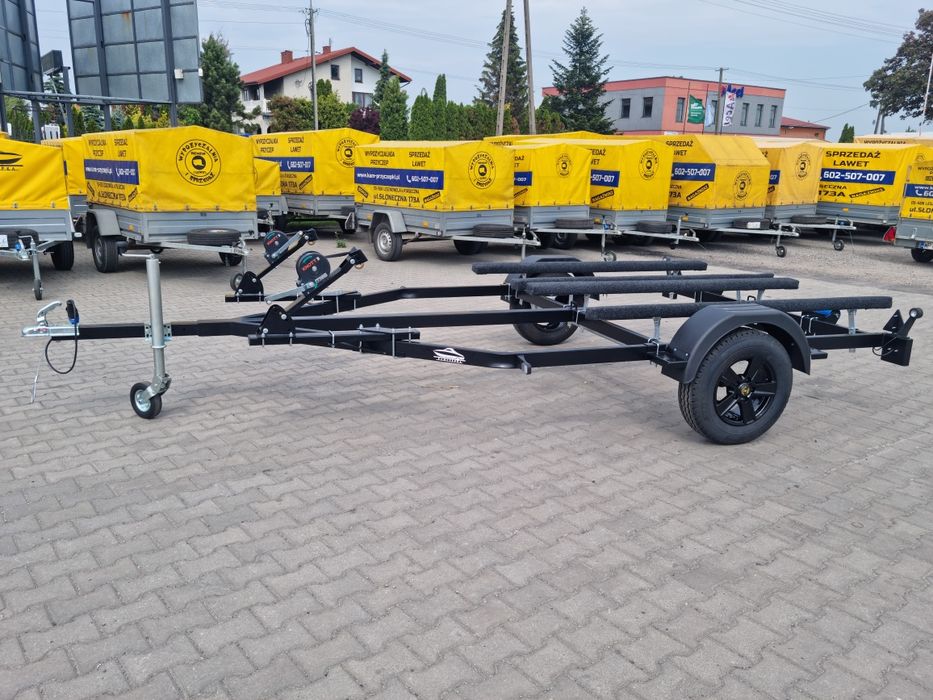 Przyczepa pod dwa skutery wodne DMC do 750 kg oś 1350kg nowa  KamCzepa