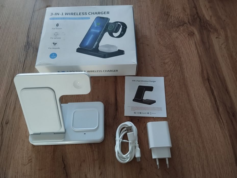Ładowarka bezprzewodowa 3 in 1