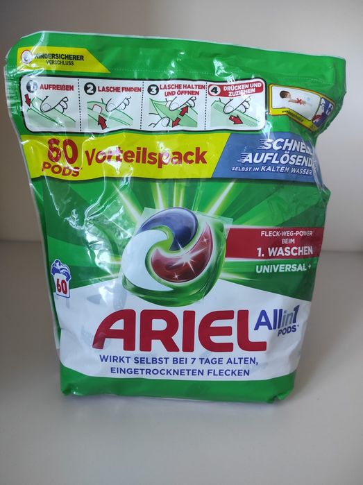 Капсули для прання Ariel 60 pods