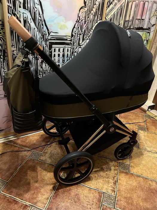 Коляска Cybex Priam 3в1 люлька, прогулянка, автокрісло