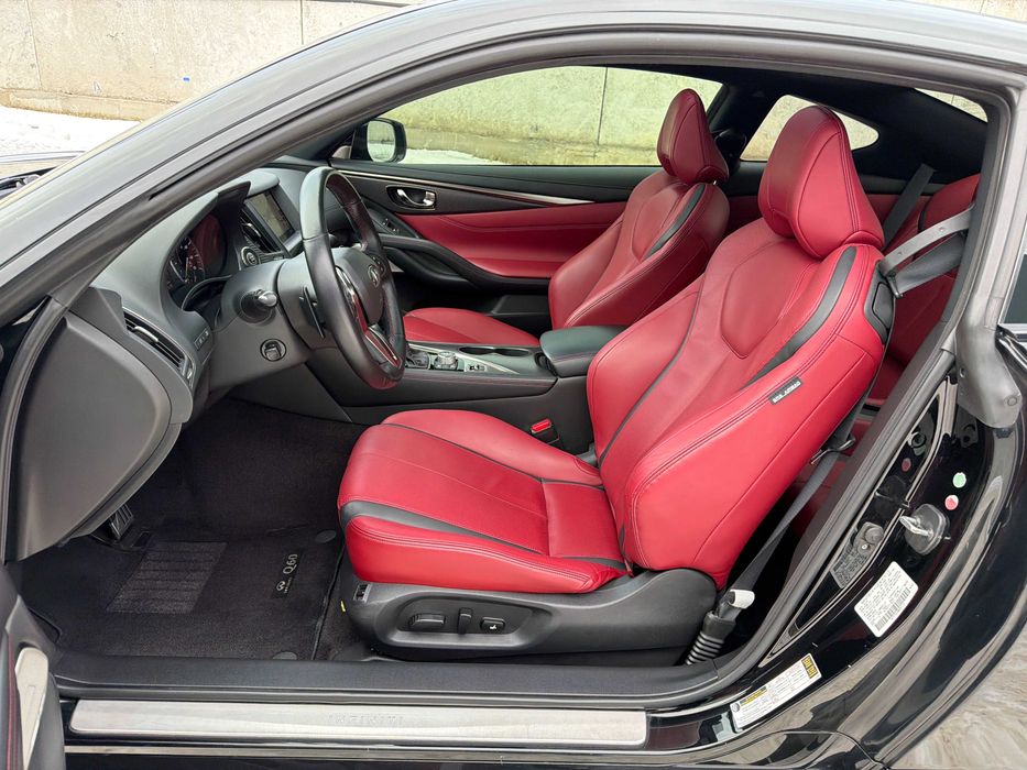 Infiniti Q60s AWD Red Sport