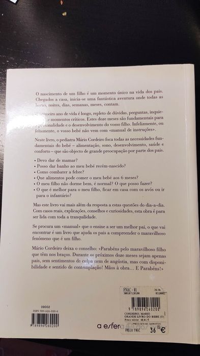 Excecionais livros - O grande livro do bebé e o grande livro da crianç