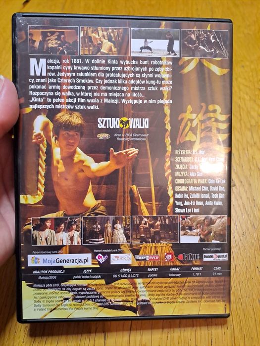 Film na dvd kinta sztuki walki