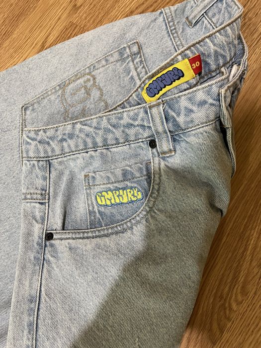 empire baggy jeans голубі